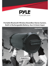 Pyle PBMSPG11 User manual