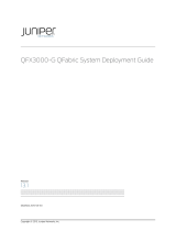 Juniper QFX3000-G QFabric Deployment Manual