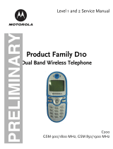 Motorola D10 SERIES User manual