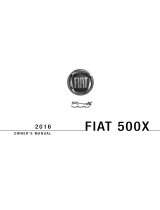 Fiat 2016 500X Owner's manual