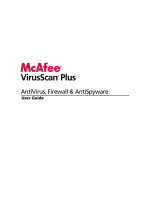 McAfee VirusScan Plus User manual
