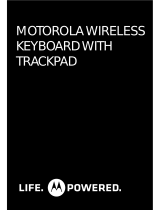 Motorola KZ500 Wireless Keyboard with Trackpad Getting Started Manual