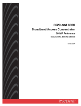 Paradyne 8820 Reference guide