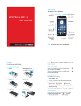 Motorola DEFY MB525 Quick Starter Manual