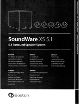 Boston SoundWare XS 5.1 Owner's manual
