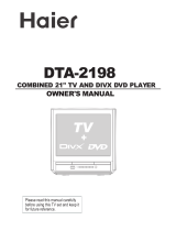 Haier DTA-2198 Owner's manual