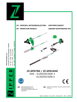 Zipper Mowers ZI-GPS70G Operation Manuals