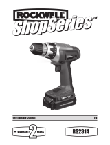 Rockwell RS2314 ShopSeries User manual