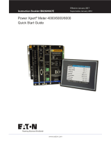Eaton Power Xpert PXM 8000 Quick start guide