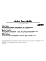 Sanyo FWSA205E User manual