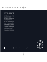 Motorola A1000 User manual