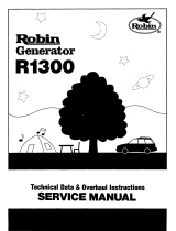 Robin R1300 User manual