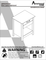 Ameriwood Home River Layne Dresser Assembly Manual