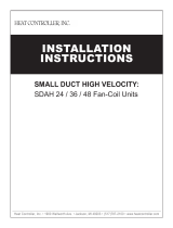 Heat Controller SDAH 48 Installation Instructions Manual