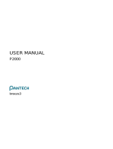 Pantech Breeze3 P2000 User manual