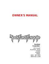 Rockford Fosgate POWER 1000 MOSFET Owner's manual