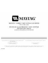 Maytag MGD6300TQ - Bravos Gas Dryer User guide