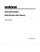 Entone Hydra HD – B Serie User manual