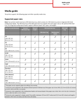 Lexmark CS410 series Paper Manual