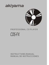 Akiyama CDS-FX User manual