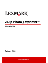Lexmark Z65P User manual