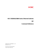 H3C s5800 series Command Reference Manual