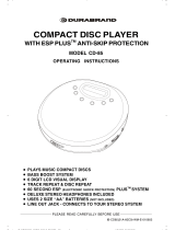 Lenoxx CD-85 Operating Instructions Manual