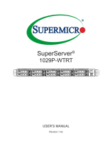 Supermicro Superserver User manual