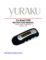 YURAKU Beat S350 User manual