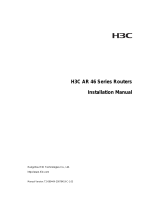 H3C AR 46-20 Installation guide