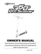 Vortex 360o ProScooter Owner's manual