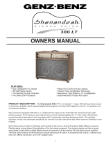 Genz Benz Shen Pro LT Owner's manual