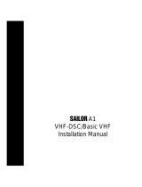 Sailor A1 VHF-DSC Installation guide