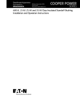 Eaton COOPER POWER SERIES Installation And Operation Instructions Manual