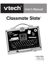 VTech Classmate Slate User manual