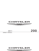 Chrysler 200 Convertible Owner's manual