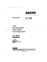 Sanyo CLT-2420 User manual