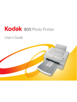 Kodak 805 User manual
