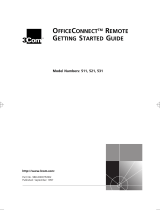 3com OfficeConnect Remote 521 Getting Started Manual