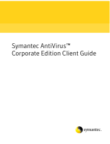 Symantec 10551441 - AntiVirus Corporate Edition Client Manual