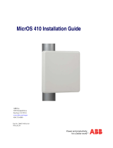 ABB MicrOS 410 Installation guide