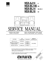 Aiwa NSX-Aj14 User manual