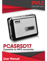 Pyle PCASRSD17 User manual