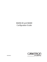 Cabletron Systems 9A600 Configuration manual