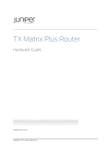 Juniper TX MATRIX PLUS User manual