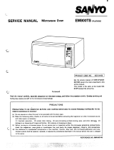 Sanyo EM800TS User manual