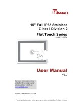Winmate R15IB3S-65EX User manual