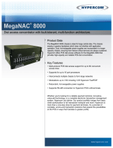 Hypercom MegaNAC 8000 User manual