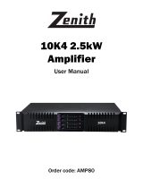 Zenith AMP81 User manual