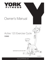 York Fitness Active 120 Owner's manual